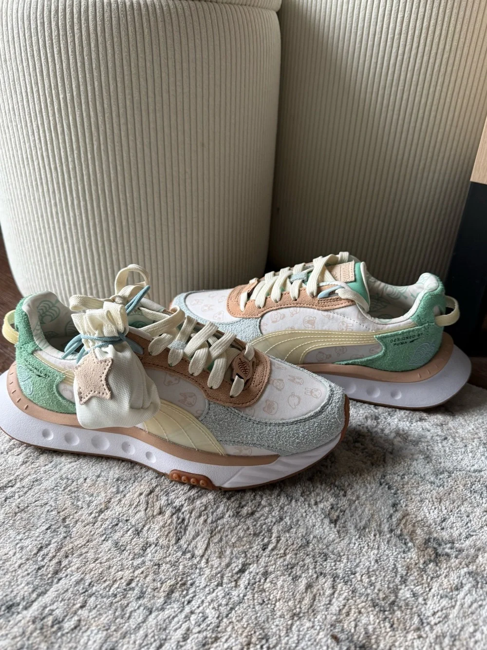 Puma Animal Crossing New Horizons Pastel Mint Sneakers